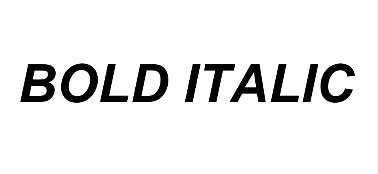bold-italic