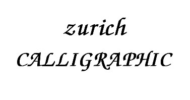 zurich-calligraphic
